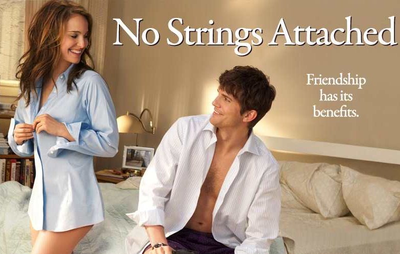 Natalie Portman and Ashton Kutcher star in NO STRINGS ATTACHED